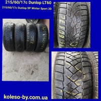 215/60/17c Dunlop SP LT 60  | Dunlop SP Winter Sport 3D 